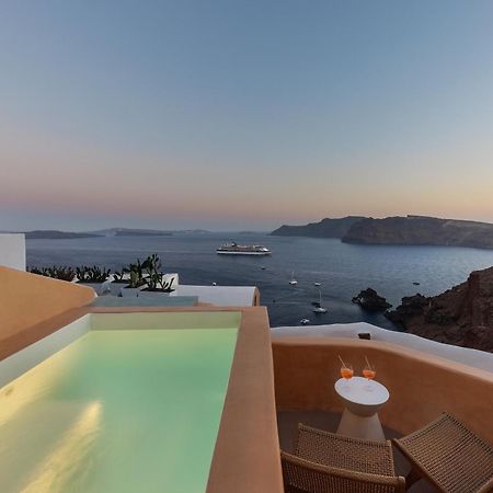 Annouso Villa With Hot Tub By Caldera Houses Oia  Ngoại thất bức ảnh