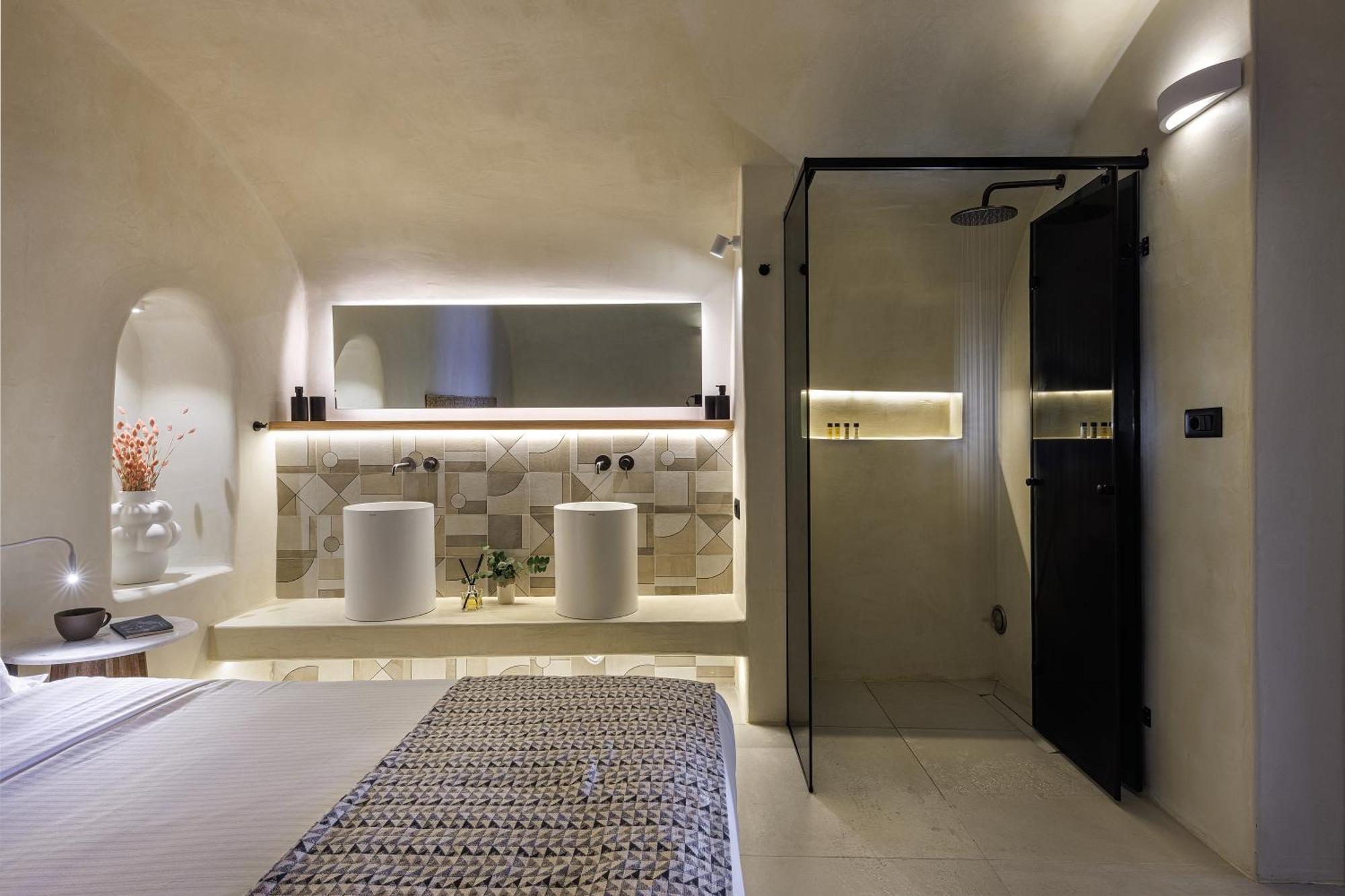 Annouso Villa With Hot Tub By Caldera Houses Oia  Ngoại thất bức ảnh