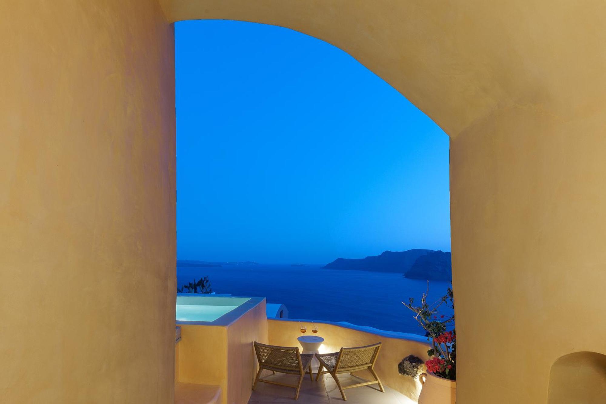 Annouso Villa With Hot Tub By Caldera Houses Oia  Ngoại thất bức ảnh