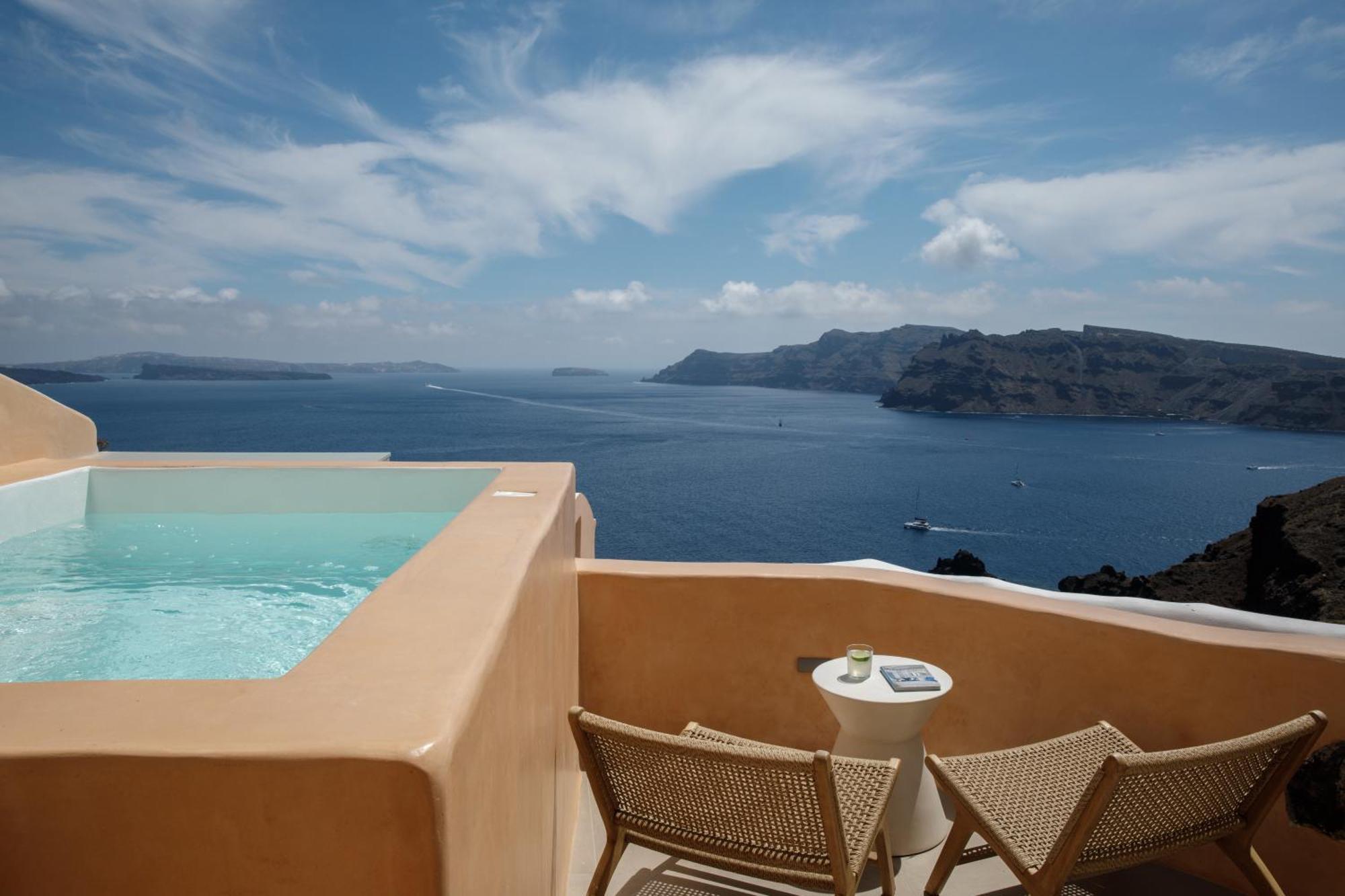 Annouso Villa With Hot Tub By Caldera Houses Oia  Ngoại thất bức ảnh